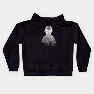 Monochrome Avatar Kids Hoodie